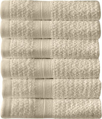 Arm & Hammer Quick Dry Washcloth Set, 6 Piece, Khaki