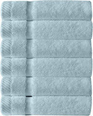 Arm & Hammer Super Soft Washcloths, 6 Piece, Light Blue