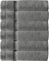 Arm & Hammer Super Soft Washcloths, 6 Piece, Grey