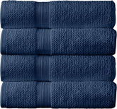 Arm & Hammer Quick Dry Bath Towels, 4 Piece, Dark Blue
