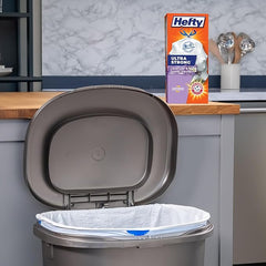 Hefty Ultra Strong Tall Kitchen Trash Bags, Lavender & Sweet Vanilla Scent, 13 Gallon, 40 Count