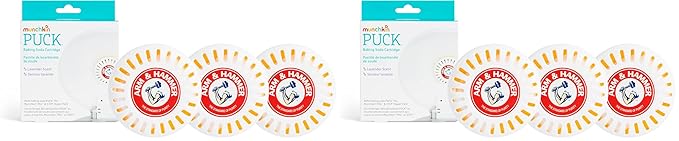 Munchkin® Arm & Hammer Puck Baking Soda Cartridge,Lavender Scent,3 Count (Pack of 2)