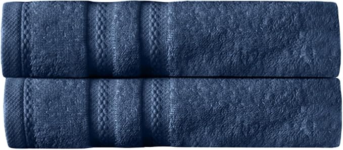 Arm & Hammer Performance Hand Towels, 2 Piece, Dark Blue
