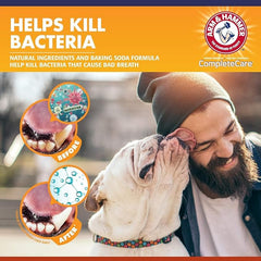 Arm & Hammer Complete Care Dog Dental Spray, Mint Flavor, Easy Brushless Dog Breath Freshener, Baking Soda Enhanced Formula for Fresh Dog Breath, 6oz - 2 Pack