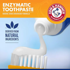 Arm & Hammer for Pets Tartar Control Dog Dental Care Kit, Dog Toothpaste Kit with Toothbrush and Finger Brush for Oral Hygiene and Fresh Breath Care, Banana Mint Flavor, 2.5 oz, 3-Piece Kit