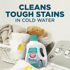 ARM & HAMMER Baby, 77 Loads Hypoallergenic Liquid Laundry Detergent, 100.5 fl oz