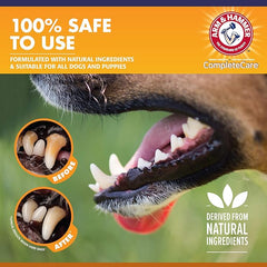 Arm & Hammer Complete Care Enzymatic Puppy Toothpaste, Peanut Butter Flavor, Enzymatic Dog Toothpaste for Puppies, Baking Soda + Calcium Formula, 6.2oz