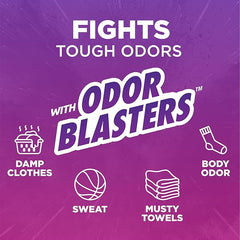 ARM & HAMMER Odor Blasters In-Wash Laundry Scent Booster, Eliminates Tough Odors, Fresh Burst Scent, 24 oz Bottle