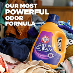 ARM & HAMMER™ Deep Clean Odor Formula Liquid Laundry Detergent, Radiant Burst Scent, 75 Fl Oz, 50 Loads