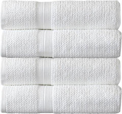 Arm & Hammer Quick Dry Bath Towels, 4 Piece, White