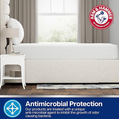 Arm & Hammer Cooling Comfort Fitted Mattress Protector, Queen