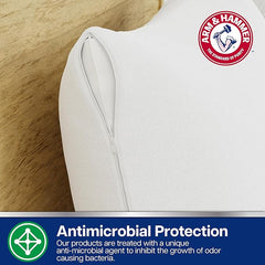 Arm & Hammer Eco Performance Zippered Pillow Protector with Tencel, 2-Pack, King